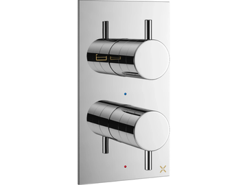 MPRO - Thermostatic 2 hole shower mixer by bathroom brands - view 2